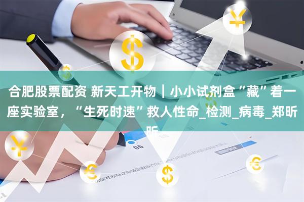 合肥股票配资 新天工开物︱小小试剂盒“藏”着一座实验室，“生死时速”救人性命_检测_病毒_郑昕